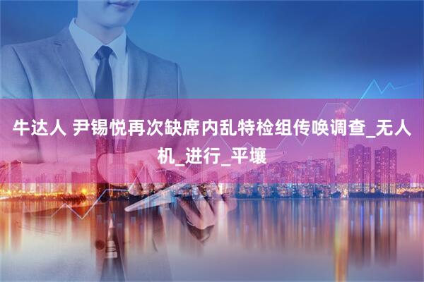 牛达人 尹锡悦再次缺席内乱特检组传唤调查_无人机_进行_平壤